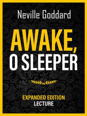 cover image of Awake, O Sleeper--Expanded Edition Lecture